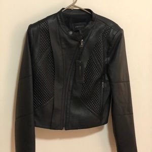 BCBG Leather Jacket - Never worn with tag.